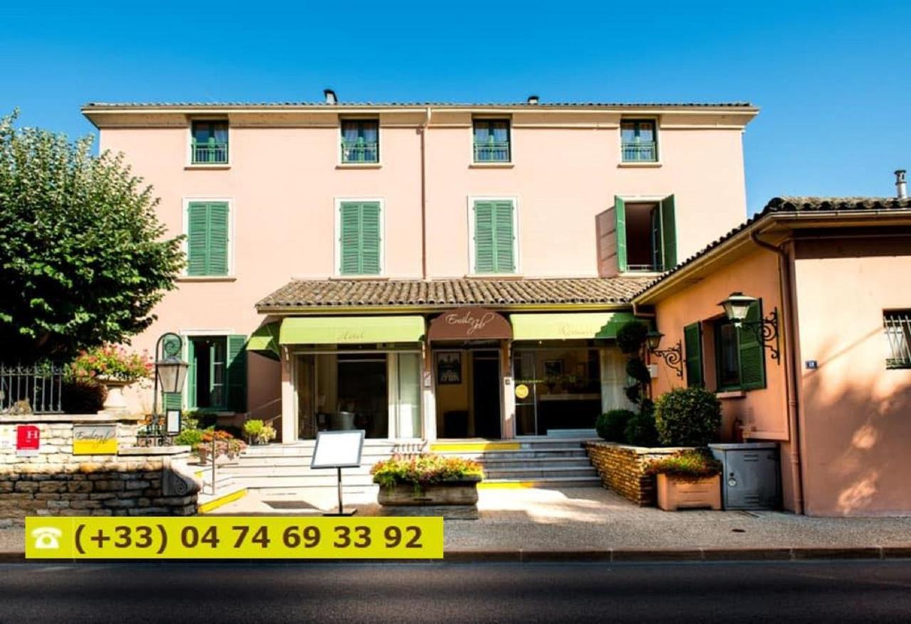 Hotel Restaurant Emile Job Montmerle-sur-Saone Exterior photo