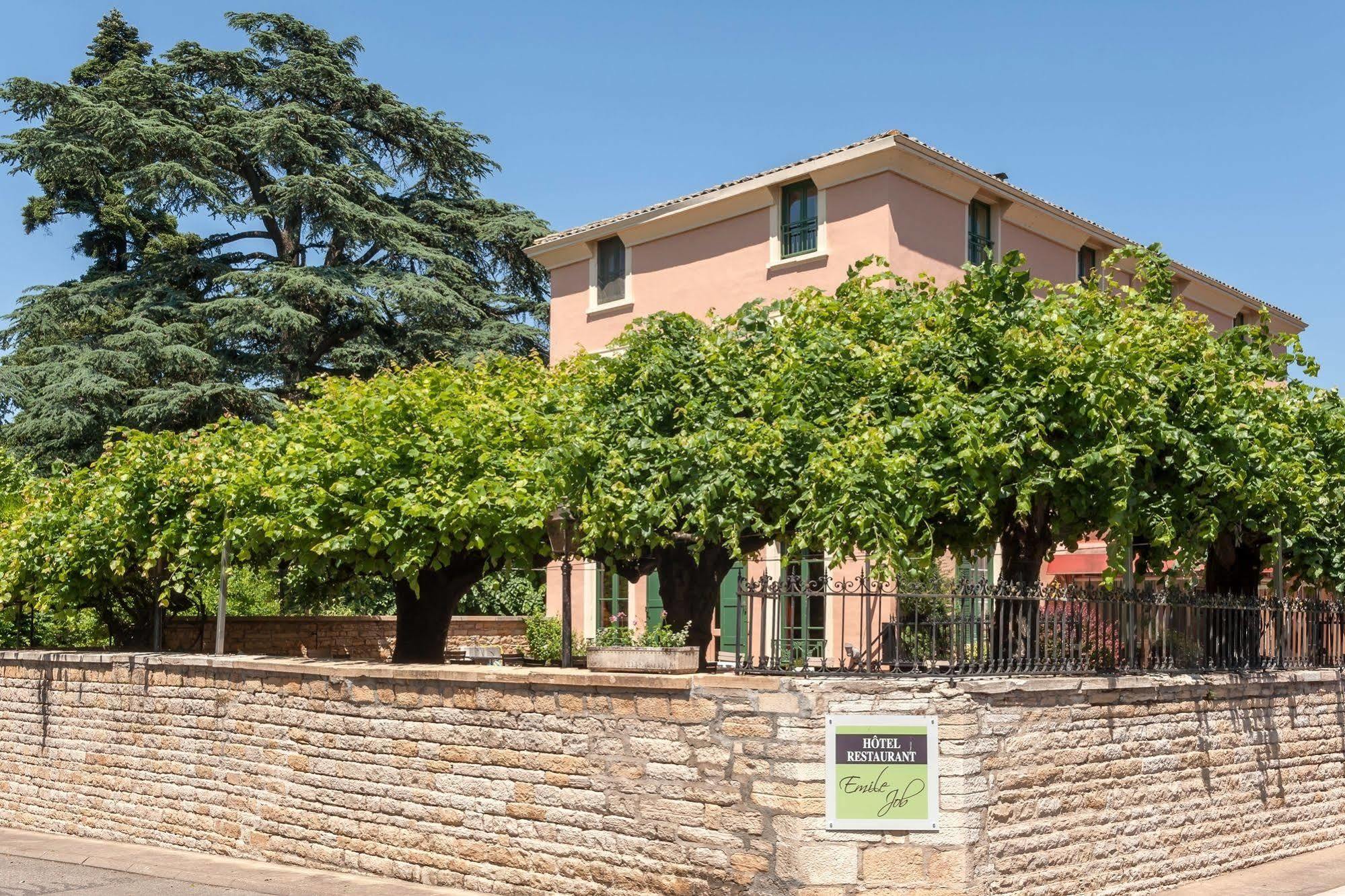 Hotel Restaurant Emile Job Montmerle-sur-Saone Exterior photo